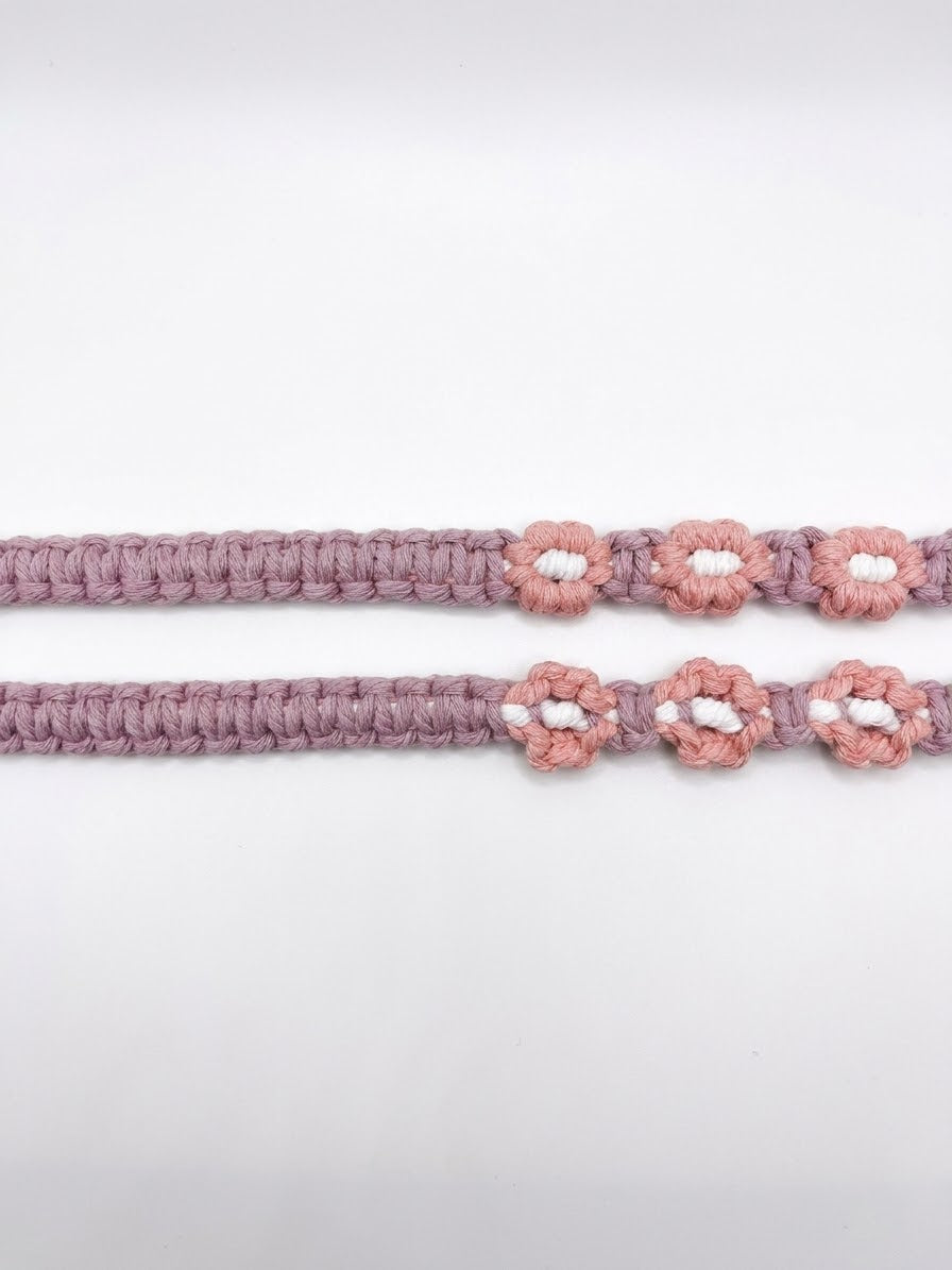 Crochet Pinkish Short Strap